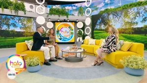 Gosia Andrzejewicz w "halo tu polsat"