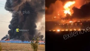 Pożary w obiektach firmy Ozon w Dagestanie i Adygei
