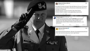 "Odszedł odważny i uczciwy człowiek". Żegnają zmarłego gen. Różańskiego