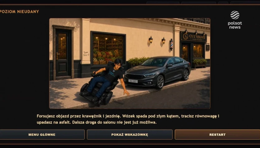 "Wydarzenia": "Zagraj, a zrozumiesz". Symulator życia osoby z niepełnosprawnością