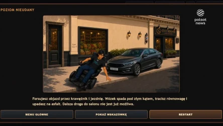 "Wydarzenia": "Zagraj, a zrozumiesz". Symulator życia osoby z niepełnosprawnością
