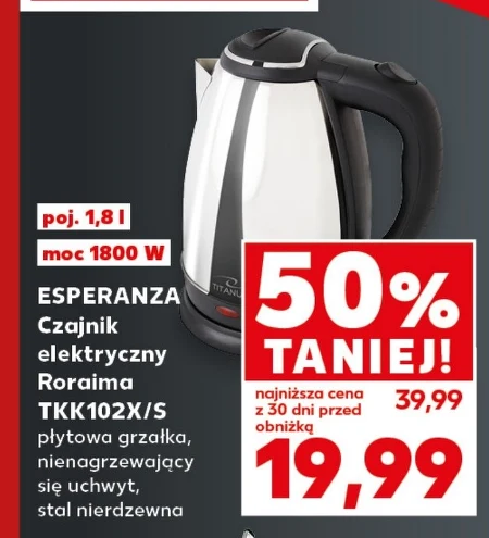 Електричний чайник Esperanza