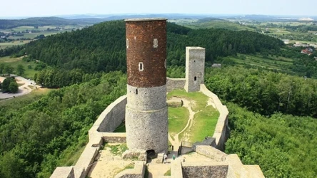 Widok z wieży Zamku w Chęcinach 
