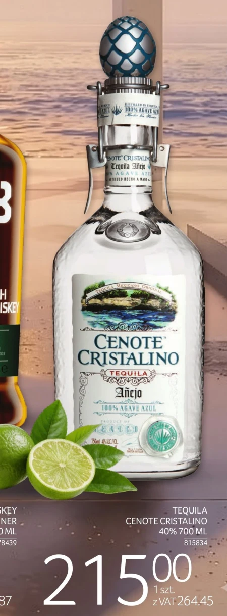 Текіла Cenote Crystalino