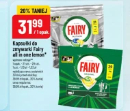 Kapsułki do zmywarki Fairy