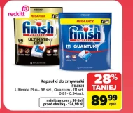 Kapsułki do zmywarki Finish