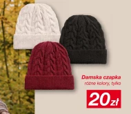 Czapka damska
