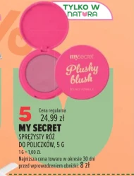 Róż do policzków My secret