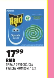 Spirala przeciw komarom Raid