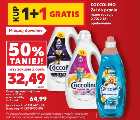 Гель для прання Coccolino