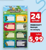Naklejki Minecraft