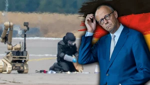 Niebezpieczne drony pod lotniskiem w Lipsku. Merz ostrzega