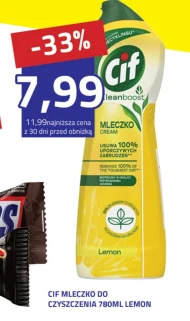 Mleczko do czyszczenia Cif