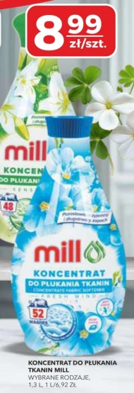 Koncentrat do płukania tkanin mill