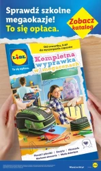 Superceny na koniec wakacji - Lidl