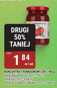 Koncentrat pomidorowy