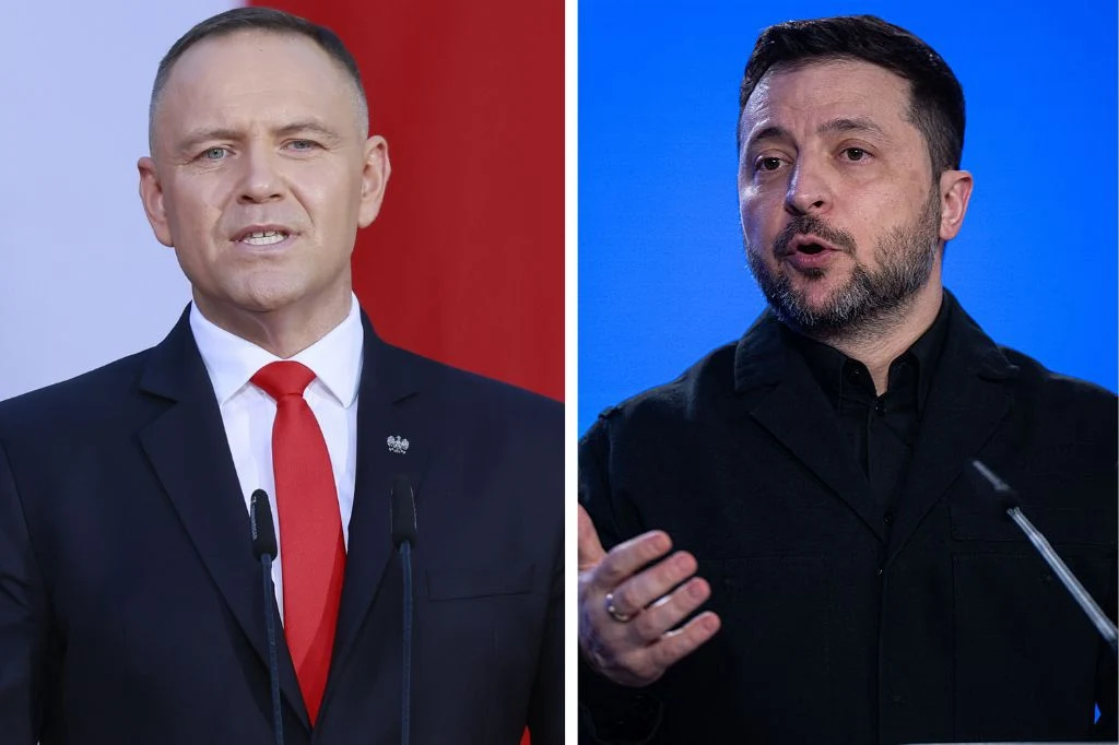 Ukraina - Polska. Karol Nawrocki napisał do Wołodymyra Zełenskiego Karol Nawrocki i Wołodymyr Zełenski.