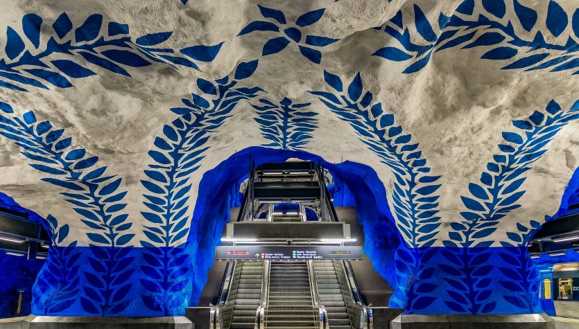 To najpiękniejsze metro w Europie