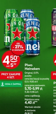 Piwo Heineken
