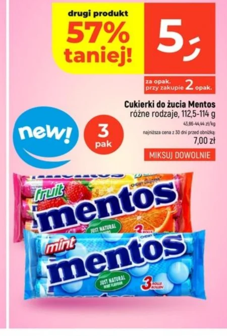 Цукерки Mentos