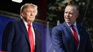 Donald Trump i Karol Nawrocki w rankingu zachodnich liderów w Ukrainie