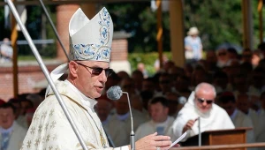 Prymas abp. Wojciech Polak podczas mszy na Jasnej Górze