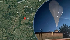 Mieszkańcy Podlasia znaleźli balony