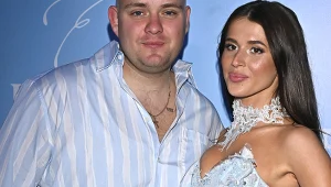Roxie Węgiel i Kevin Mglej podczas eventu promującego płytę "Błękit"