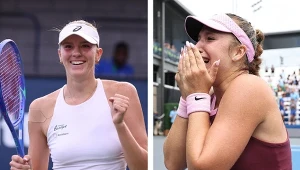 Martyna Kubka (z lewej) i Kristina Liutova. Zapowiada się wielki spektakl w decydującej rundzie eliminacji do wielkoszlemowego US Open