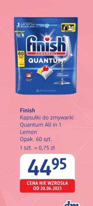 Kapsułki do zmywarki Finish