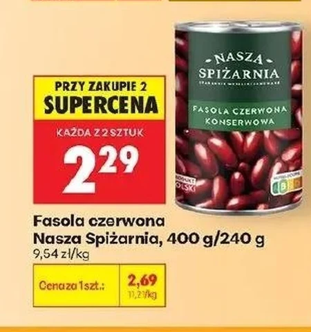 Консервована квасоля Nasza Spiżarnia