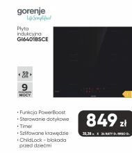Płyta indukcyjna Gorenje