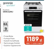 Kuchenka gazowo-elektryczna Gorenje