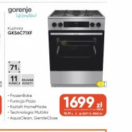Kuchenka gazowo-elektryczna Gorenje