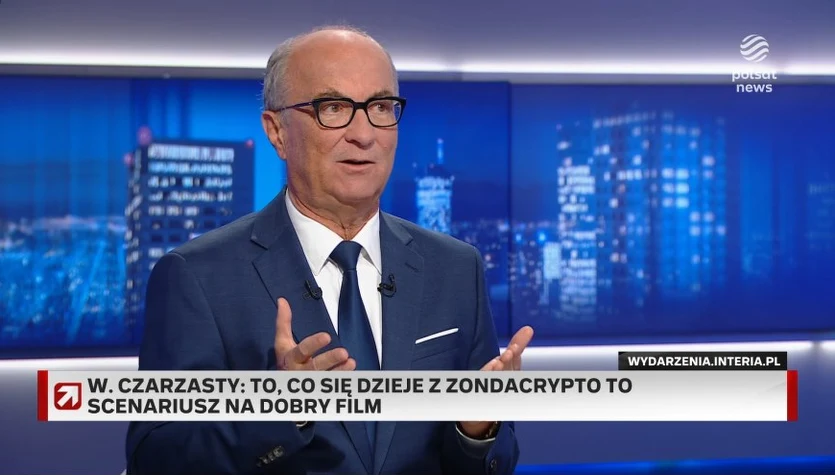 Czarzasty w ''Gościu Wydarzeń'' wskazuje na rolę Nawrockiego w aferze Zondacrypto: Ja nie oskarżam, ja łączę kropki
