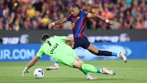 Sensacji nie było. Barcelona liderem tabeli La Liga. Dwa ciosy na Camp Nou