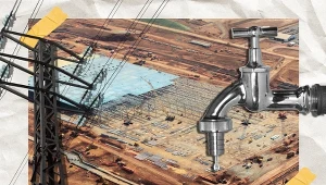 Centra danych pożerają wodę i energię. Amerykanie mają ich dość. Grafika: Lidia Ławecka
