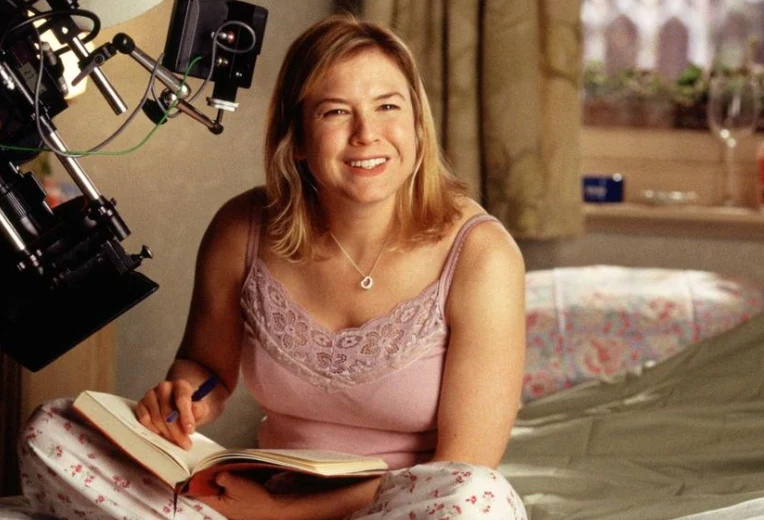 Renée Zellweger w filmie "Dziennik Bridget Jones"