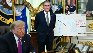Donald Trump znów poprawia geografię. Tym razem padło na jezioro Ontario