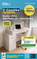 Czas na szkolne biurko - ERLI