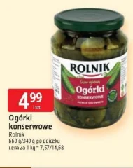 Консервовані огірки Rolnik