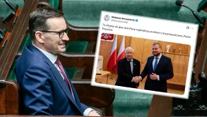 Spięcie na linii PiS-Morawiecki. Poszło o jedno zdjęcie, "nie przeginaj"