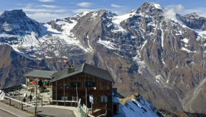 Panorama szczytu Grossglockner w Austrii