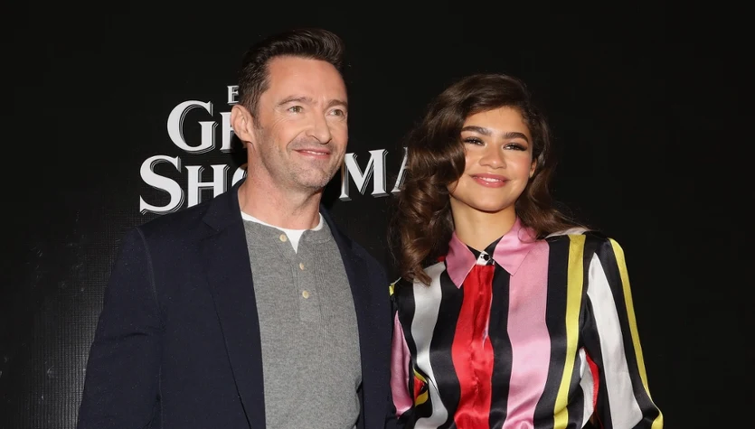 Hugh Jackman i Zendaya