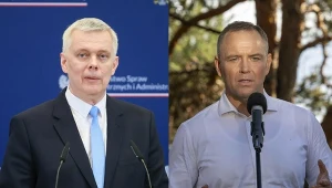 Tomasz Siemoniak odpowiada Karolowi Nawrockiemu Adam Burakowski/Tadeusz Koniarz