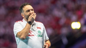 W piątym secie meczu Polska - Turcja (3:2) trener Stefano Lavarini tylko się uśmiechał. 