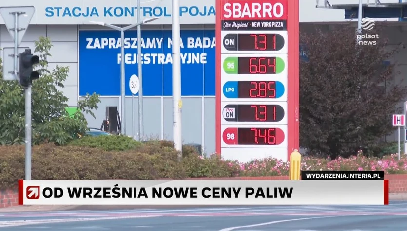 Od września nowe ceny paliw