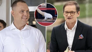 Przemysław Babiarz dał popis na oczach Karola Nawrockiego