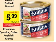Konserwa mięsna Krakus