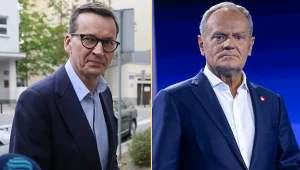 Mateusz Morawiecki i Donald Tusk. Były premier ma pomysł na wyjaśnienie afery Zondacrypto